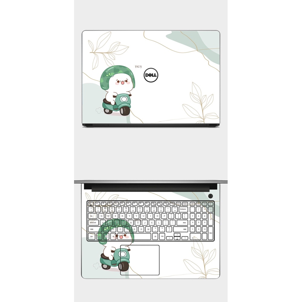 Skin dán Laptop in hình bé mầm cute. Đủ các dòng máy: Dell, Asus, Acer,... In hình theo yêu cầu