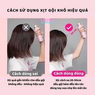 Dầu Gội Khô Nội Địa Trung