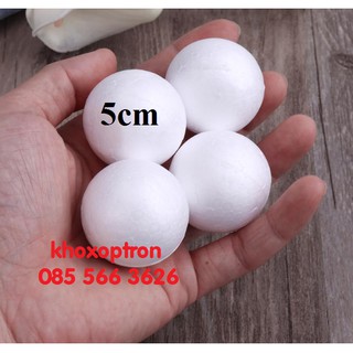 Xốp tròn trang trí 5cm