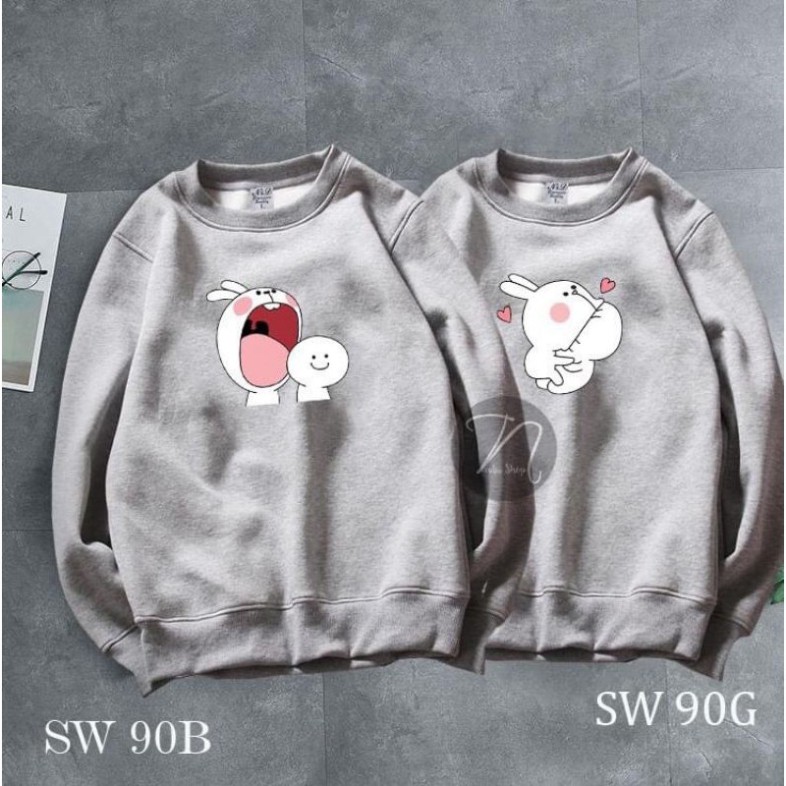Áo sweater in hình cute (ib mã trên hình chọn mẫu ạ) | BigBuy360 - bigbuy360.vn