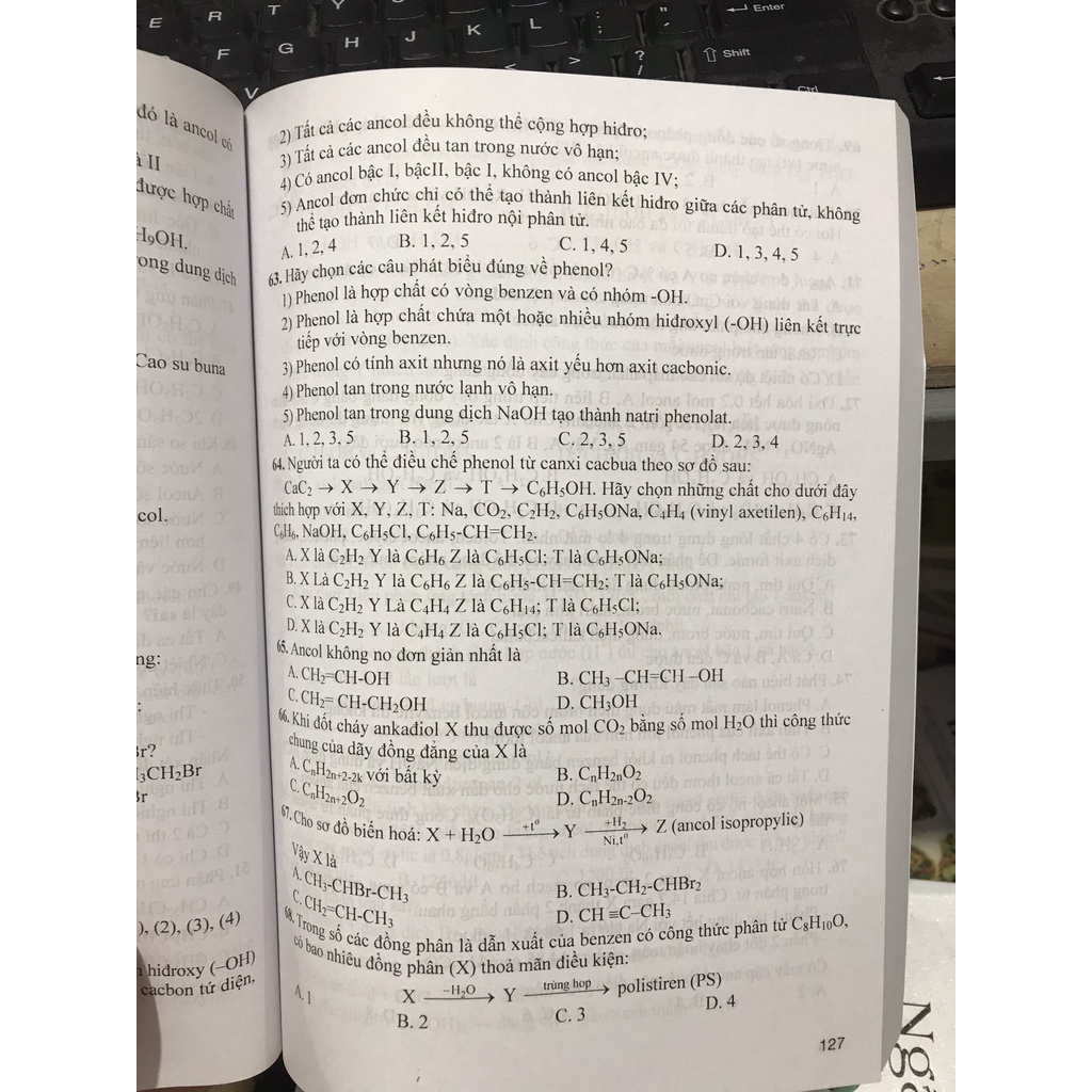 Sách - Ngân hàng câu hỏi trắc nghiệm hóa học : hóa học hữu cơ và ứng dụng trong thực tiễn