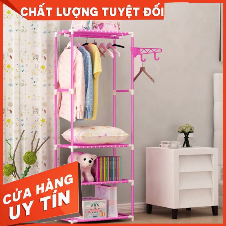 [HOT] KỆ CHỮ H ĐỂ ĐỒ TREO QUẦN ÁO GẤP GỌN (HÀNG CHUẨN GIÁ ĐẸP)