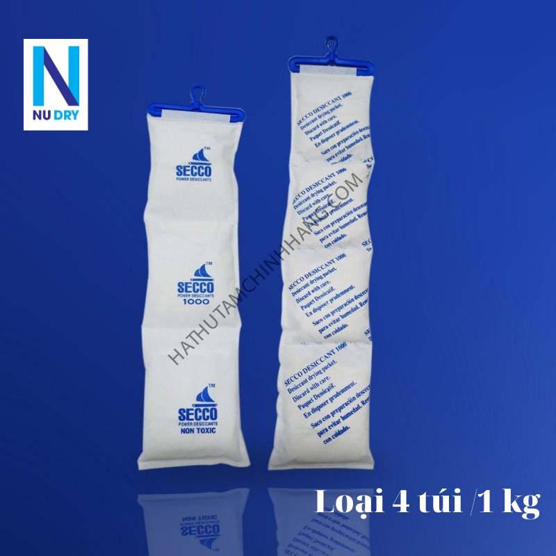 Túi hút ẩm bột treo container 1 kg gói hút ẩm treo phòng - NUD RY