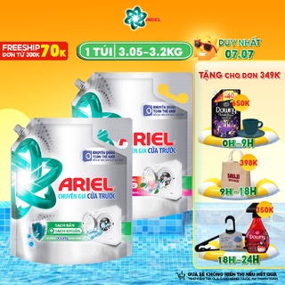Nước Giặt Ariel Cửa Trước Nhiều Mùi Hương - Túi 3.6Kg 3.25Kg 3.05Kg