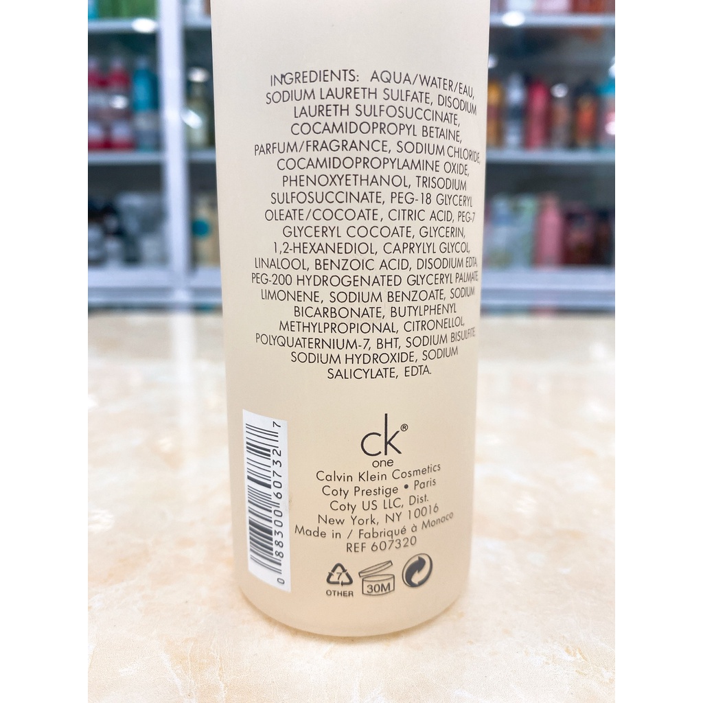 Sữa Tắm Nước Hoa CK One Body Wash Gel 250ml