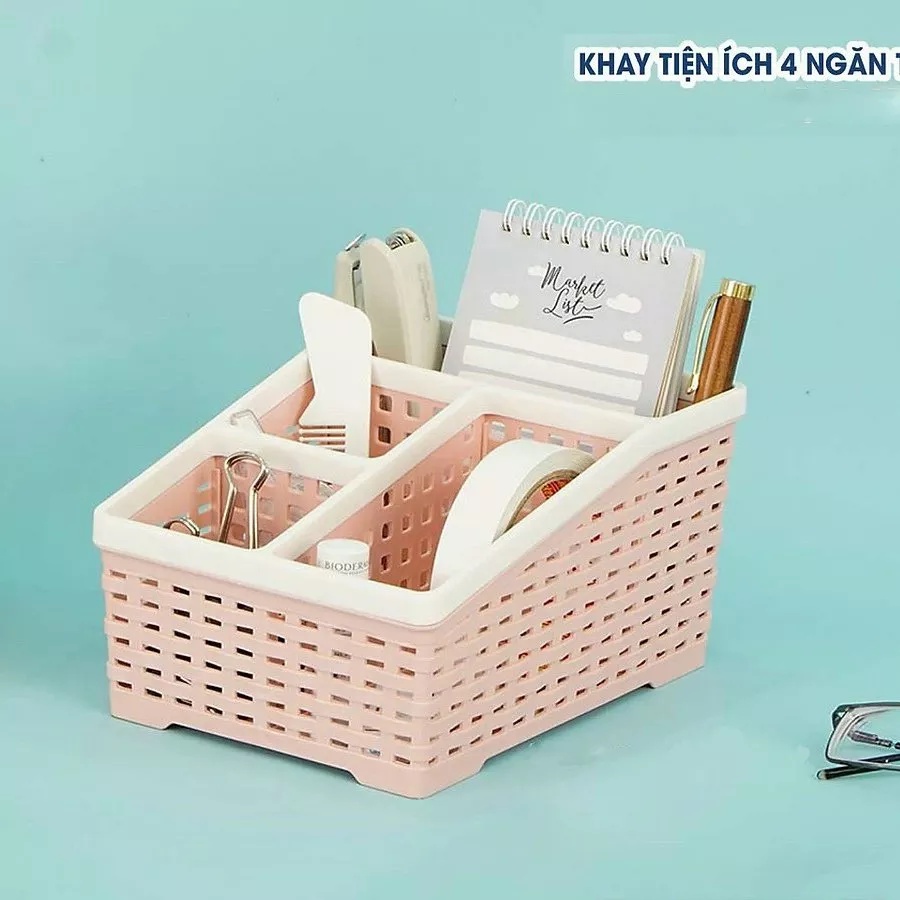 Khay Đựng Đồ 4 Ngăn Việt Nhật