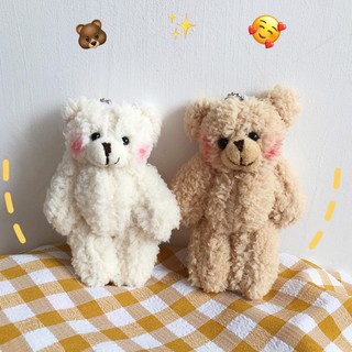 Mặt móc khóa hình gấu bông dễ thương