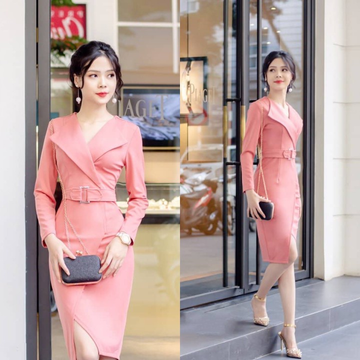 Đầm suông dự tiệc cao cấp Sp.01442