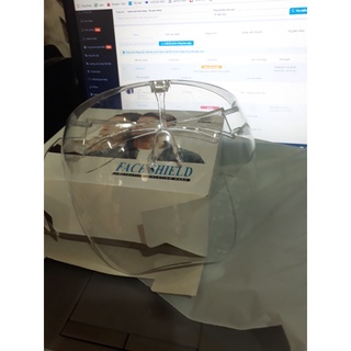 Kính bảo hộ mặt nạ chống giọt bắn, chống bụi an toàn cho mắt, bảo vệ sức khỏe FaceShield - - Nhà Mỵ Shop