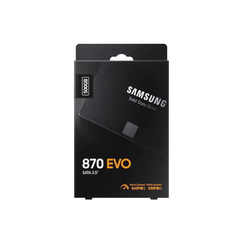 Ổ cứng SSD Samsung 870 Evo 250GB / 500GB / 1TB / 2.5-Inch SATA III (Đen) - Phụ ...