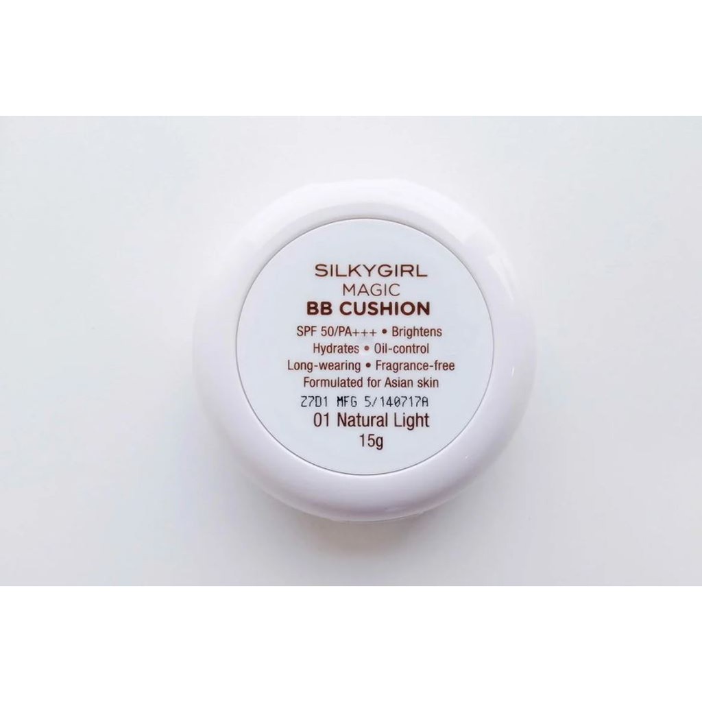 Phấn Nước Che Phủ Tốt, Kiềm Dầu Hiệu Quả Silkygirl Magic BB Cushion SPF50/PA+++ 15g