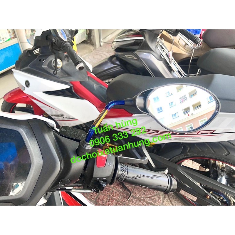 Kính Chiếu Hậu  Yaz Titan - gương yaz titan - đồ chơi xe máy