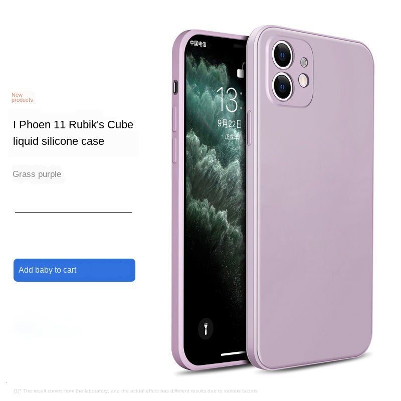 Ốp điện thoại silicone dẻo viền thẳng thích hợp cho IPhone 11 11 pro XS Max XR 7 8 6 6s plus Fsf5
