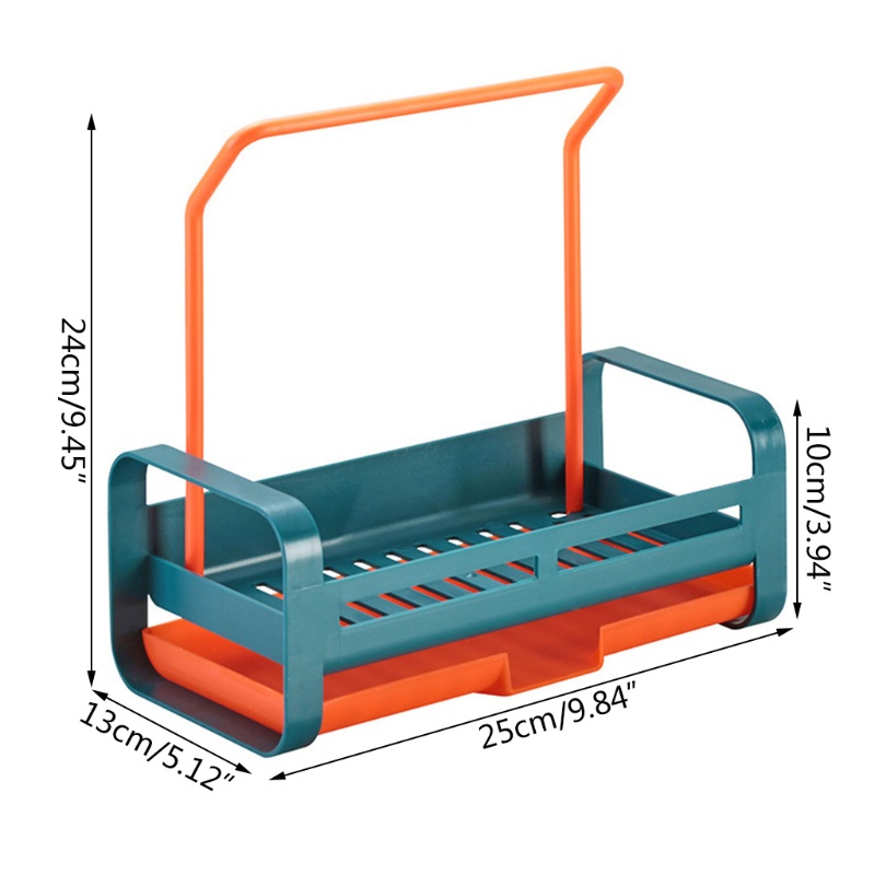 Giá Đỡ Đựng Xà Phòng / Khăn Lau Chén Dĩa / Mút Rửa Chén Ráo Nước Để Bàn Sắp X