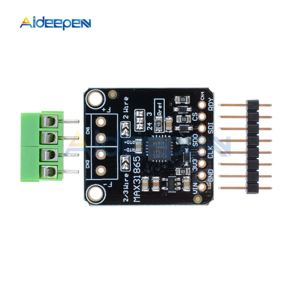 Mô Đun Cảm Biến Nhiệt Độ 3.3v / 5v Max31865 Cho Arduino Pt100 / Pt1000 Rtd To Digital