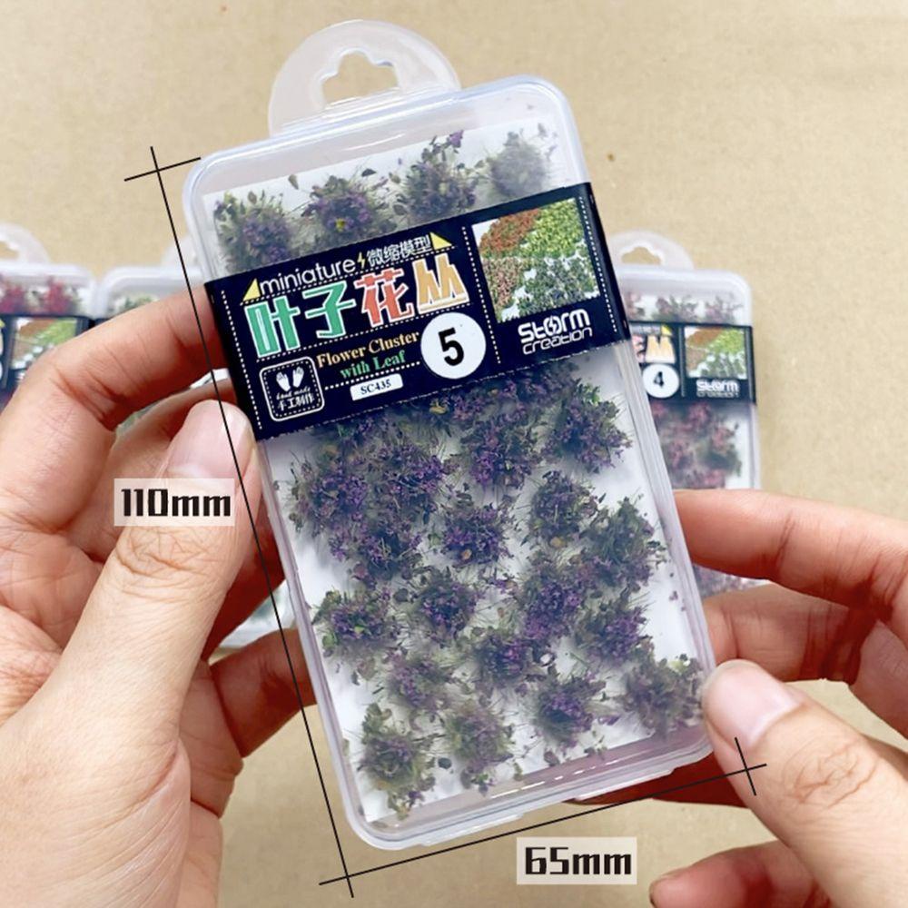 Cụm Hoa Mô Phỏng Trang Trí Tiểu Cảnh DIY