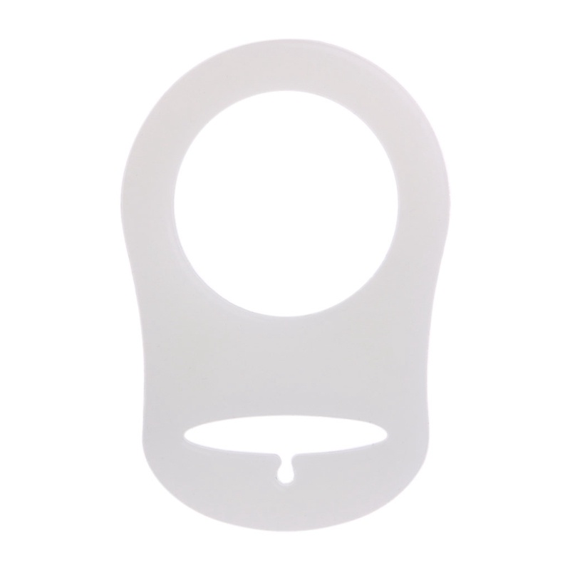 Bộ 5 Vòng Kẹp Núm Vú Giả Bằng Silicone Màu Dạ Quang Cho Bé