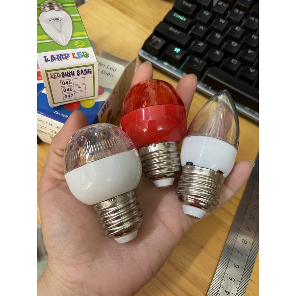 BÓNG ĐÈN LED ĐUÔI VẶN E27 5W chọn phân loại màu– TH282(283)