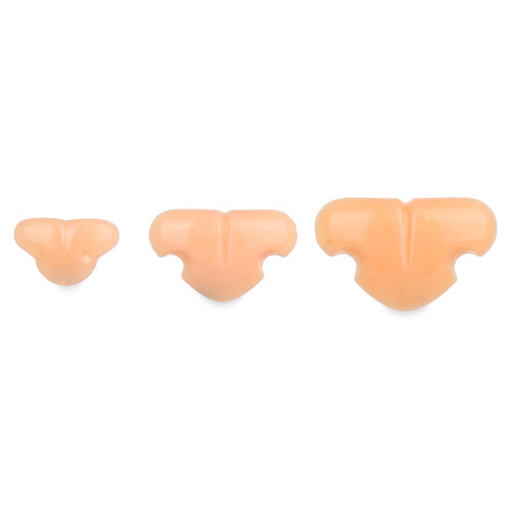 Set 10 Mũi Động Vật Bằng Lông Nhung Dùng Làm Búp Bê DIY