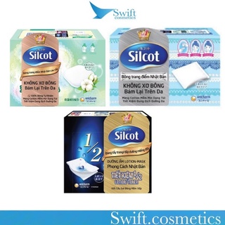 Bông Tẩy Trang Silcot Unicharm Nhật Bản