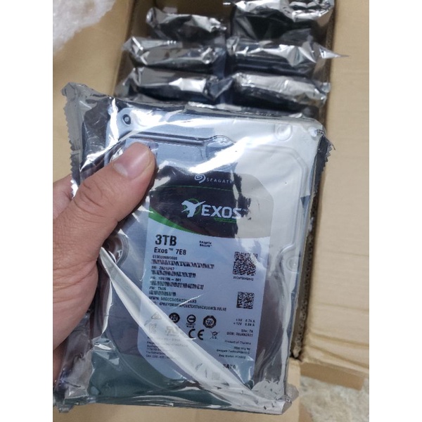 Ổ cứng HDD Seagate Exos 4TB,Exos, Constellation,Skyhawk 3TB mới
