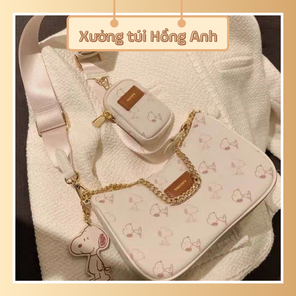 Túi Xách Nữ Quảng Châu Ulzzang, Túi Đeo Chéo Quảng Châu Dây Vải Đẹp Phong Cách Hàn Quốc Dễ Thương