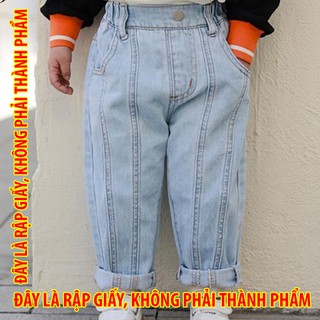 Rập giấy 30038 - Quần ghép - unisex