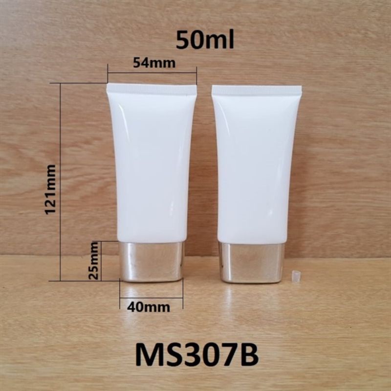 Tuýp Chiết Mỹ Phẩm ❤ TRÙM SỈ ❤ Tuýp nhựa (tube) chiết mỹ phẩm 50ml, 100ml nắp xi đựng kem chống nắng, sữa rửa mặt