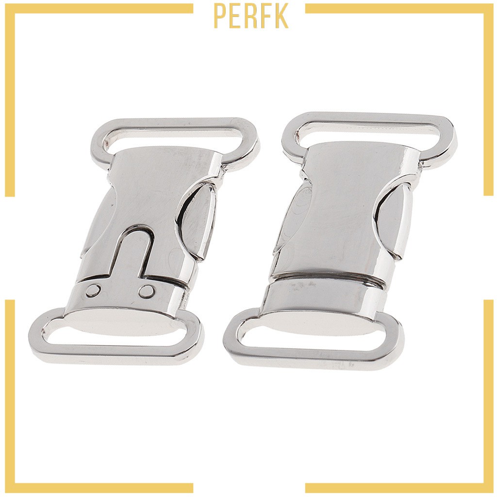 Set 2 Khóa Cài Tháo Gỡ Nhanh Bằng Inox Chuyên Dụng