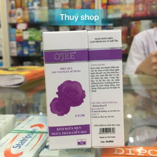 O'Jee ngăn ngừa mụn,làm trắng da và giữ ẩm