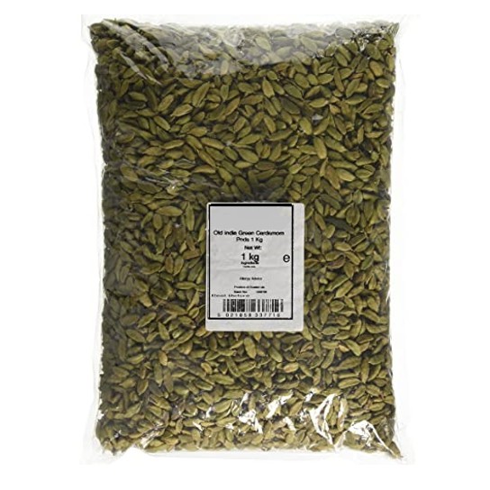 Hạt bạch đậu khấu nguyên hạt Cardamom whole hiệu atlas 1kg