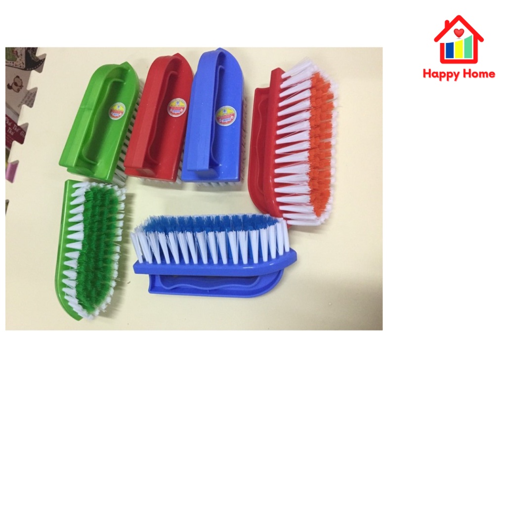 Bàn chải cọ rửa nhà tắm, phòng bếp, giặt quần áo, chà chân, bàn chải cước Việt Nhật Happy Home