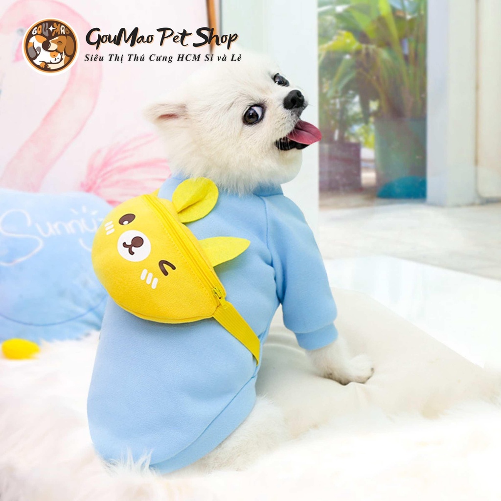 [Ảnh thật] ÁO CHÓ MÈO THÚ CƯNG : ẾCH VÀ GẤU - GOUMAO PET