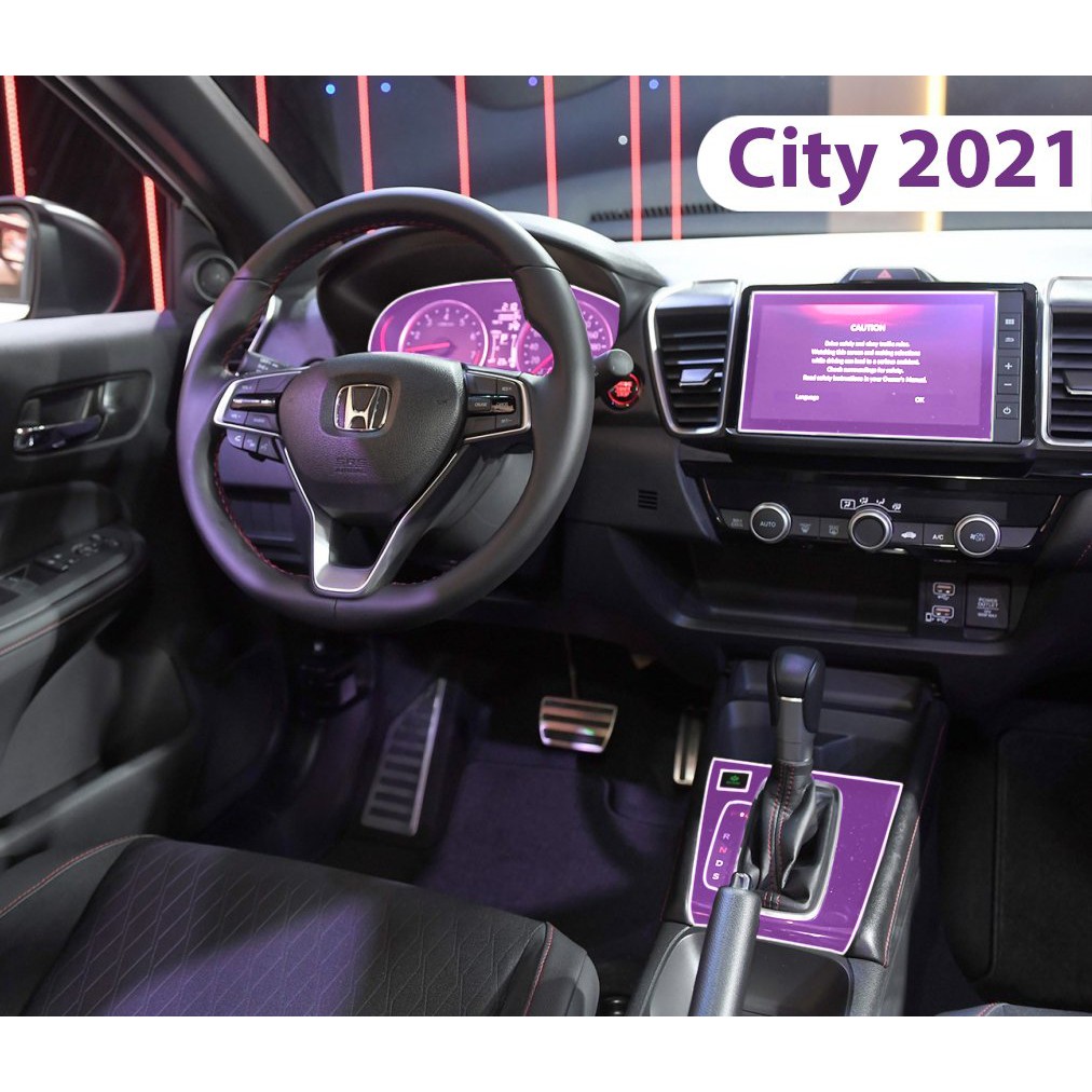 HONDA CITY 2021 - 2022: Phim PPF dán màn công tơ mét - AUTO6 &lt;Made in Việt Nam&gt; chống xước, che phủ các vết xước cũ