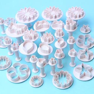 33 Pcs/set Cookie Biscuit Cake Mold Flower Set Baking Accessories