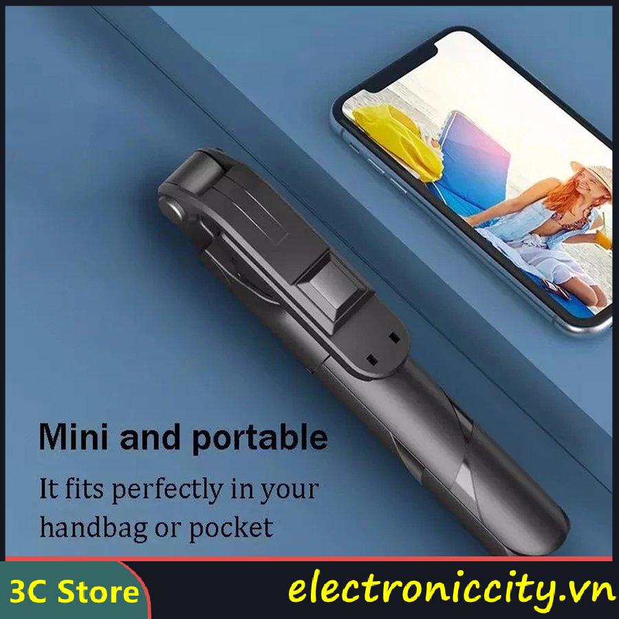 Gậy chụp ảnh tự sướng bluetooth 3 chân đa năng hỗ trợ chụp ảnh quay phim hiệu quả
