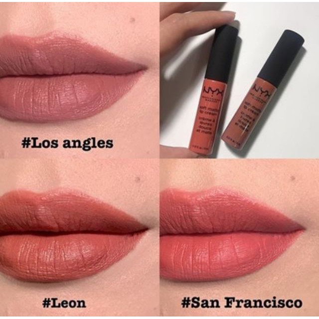 Son kem lì NYX Professional Makeup Soft Matte Lip Cream 8 mL - San Francisco