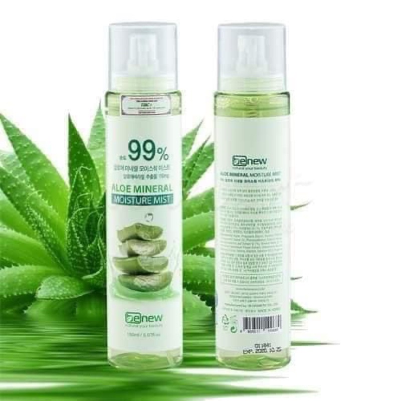 [ Chính Hãng ] Xịt Khoáng Dưỡng Ẩm Chống Khô Da Lô Hội - BENEW ALOE MINERAL MOISTURE MIST