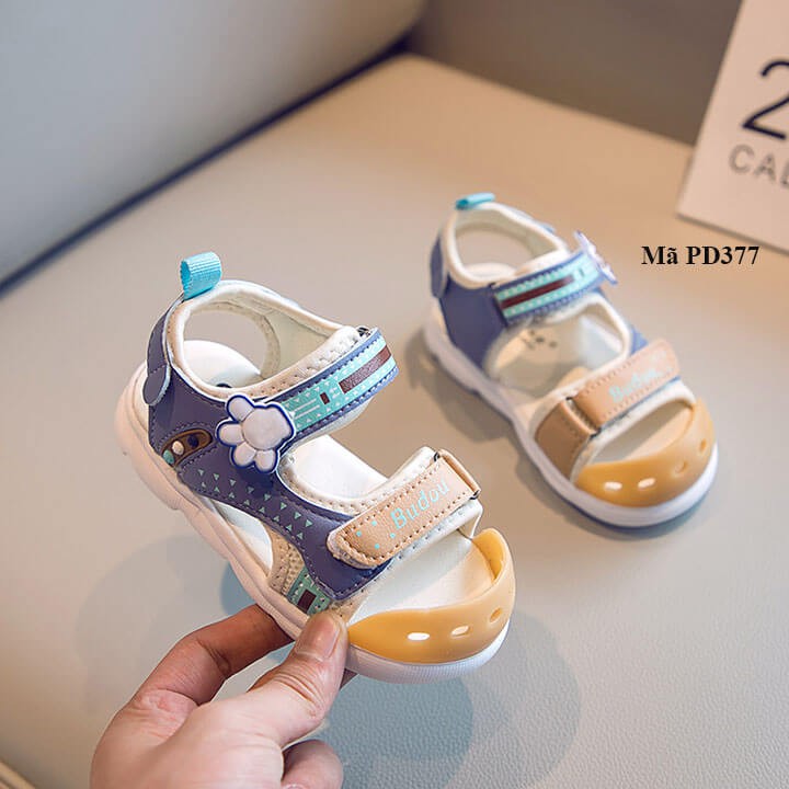 Giày sandal cho bé gái, bé trai cao cấp mềm êm từ 0-3 tuổi PD377