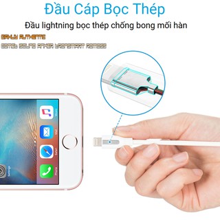 Cáp Lightning bện nylon ANKER Powerline+ (chuẩn Apple MFi) - dài 0.9m [Có Bao Da]
