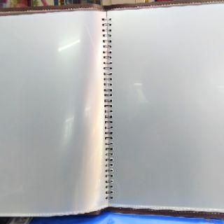 Menu bìa da cao cấp,menu da A4 (10 lá)