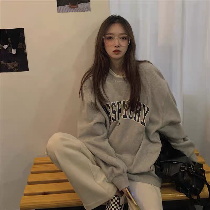 Áo Sweater DISSENTERY Chất Nỉ Ngoại Dày Dặn Áo Sweater Hàng Đẹp Form Rộng Unisex Nam Nữ