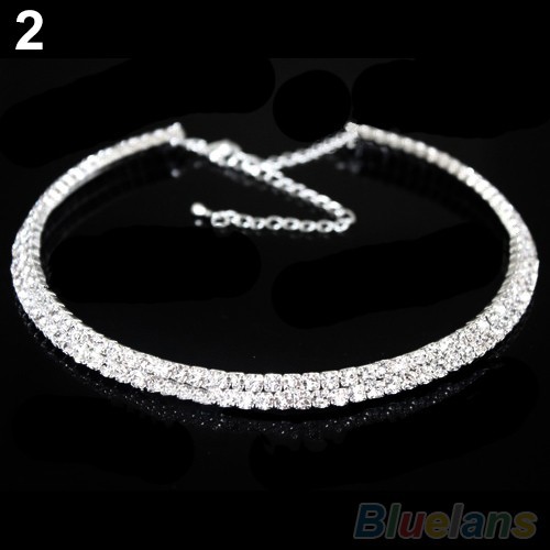 Vòng cổ đính đá lấp lánh sang trọng quý phái dành cho nữ | BigBuy360 - bigbuy360.vn