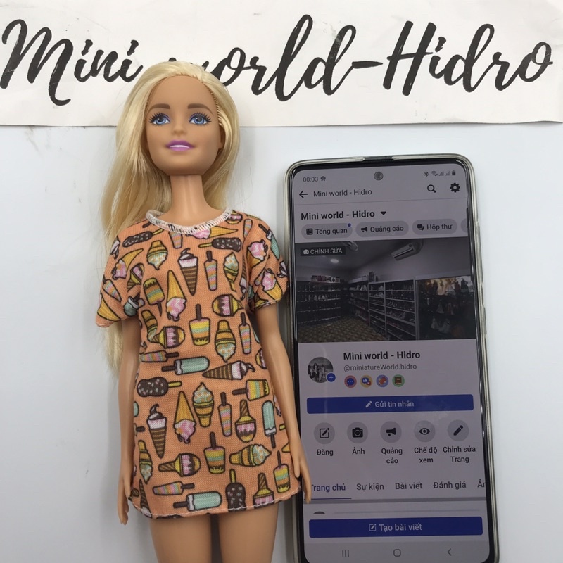 Búp bê Barbie chính hãng fashionistas nghề nghiệp vintage cổ điển Barbie da đen. S27