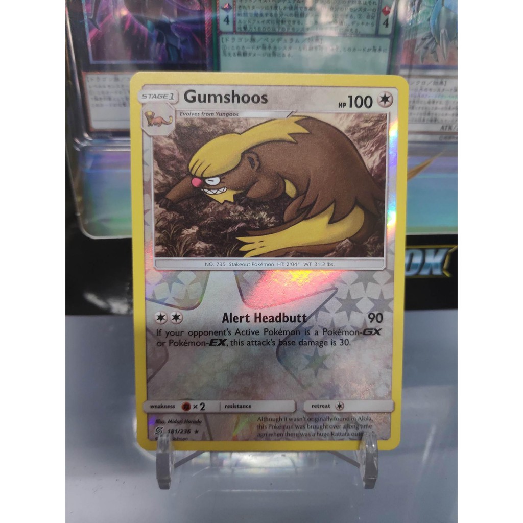 [ Dưa Hấu Yugioh ] Lá bài thẻ bài Pokemon Gumshoos