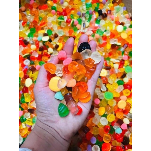 Kẹo dẻo chip chip THÁI LAN MIX nhiều vị siêu dai thơm ngon túi 1kg