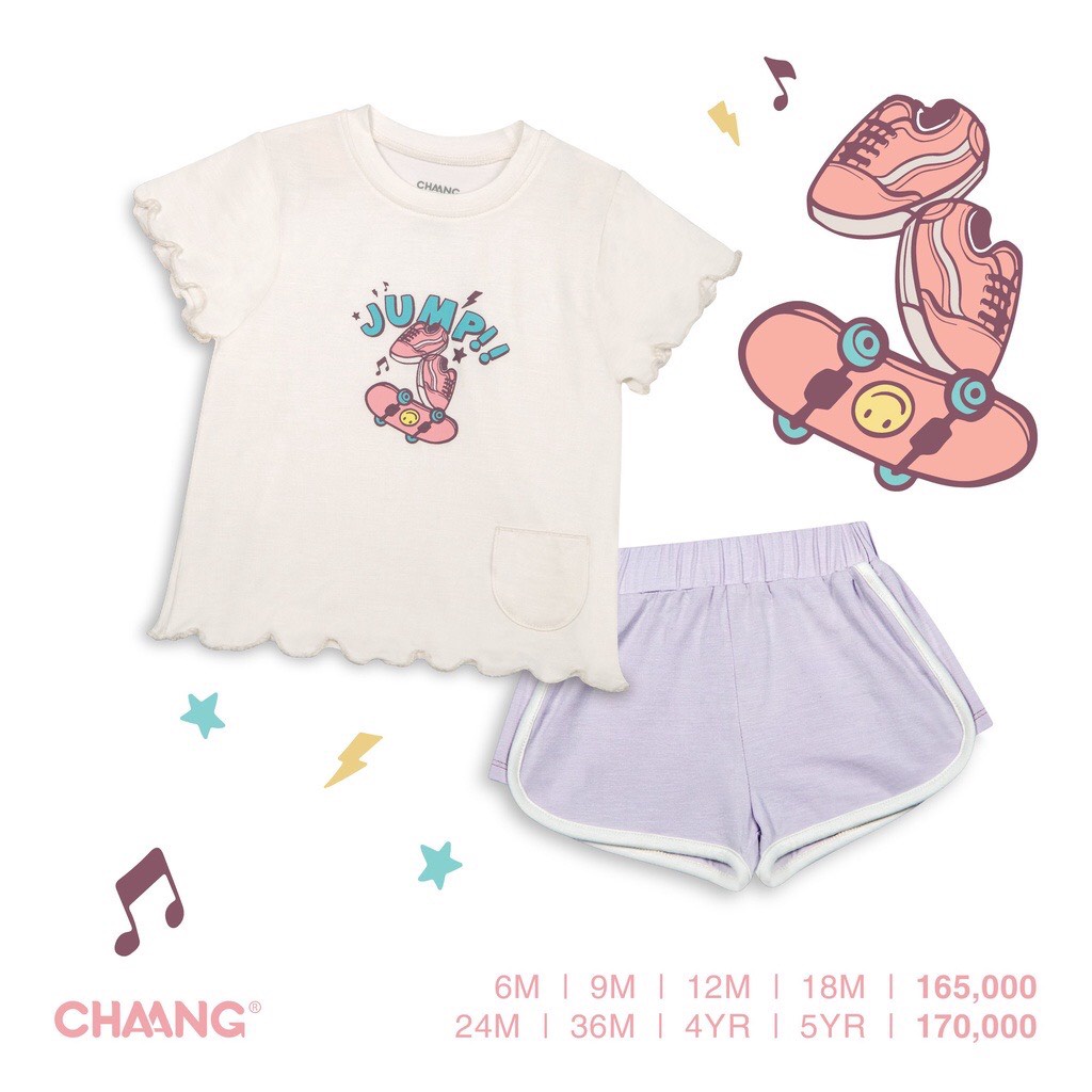 Chaang bộ cộc tay cho bé gái chất cotton, dành cho bé từ 3 tháng đến 5 tuổi  SS2022D04