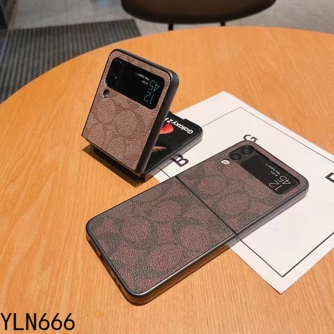 Tide Da Cao Cấp Cho Samsung Galaxy Z Flip 6 5G Ốp Lưng Gấp Bảo Vệ Màn Hình Samsung Galaxy Z Flip5 4 