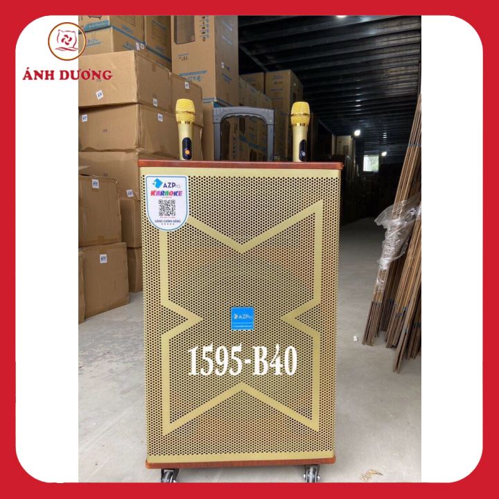 Loa Kéo Bluetooth  AZpro AZ 1595 Bass 40 Chính Hãng 100%