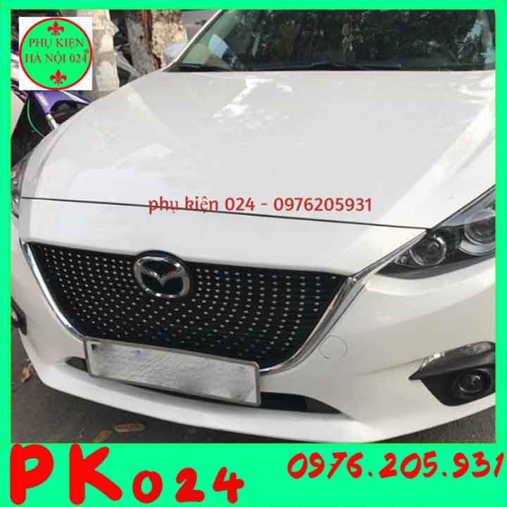 Mặt ca lăng, calang sao rơi Mazda 3 2017-2019 trang trí làm đẹp xe